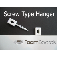 Foamboard Screw Hanger