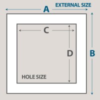 White Matboard Cut to Size