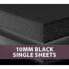 10MM Black Foam Board Single Sheets