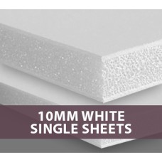 10MM White Foamboard Single sheets