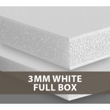 3mm White Foamboard Full Box