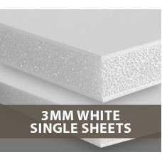 3MM White Foamboard Single sheets