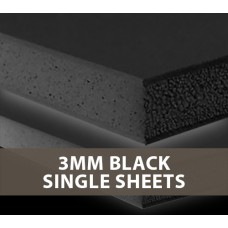 3MM Black Foamboard Single Sheets