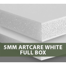 5MM ARTCARE White Foamboard Full Box