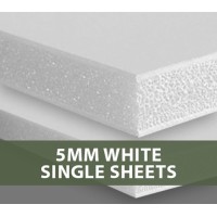 5MM White Foamboard Single Sheets