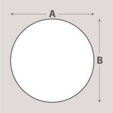 Round White Foam Board Cut To Size