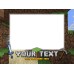 Minecraft Photo Prop